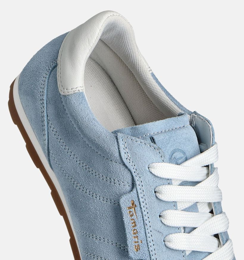 Tamaris Lichtblauwe Sneakers voor dames (364161) - geschikt voor steunzolen