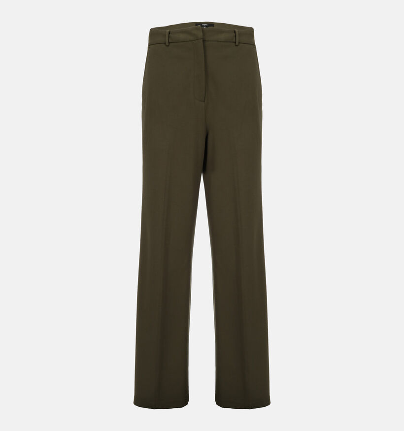 Mexx Poppy Donkergroene Geklede Broek voor dames (380705)