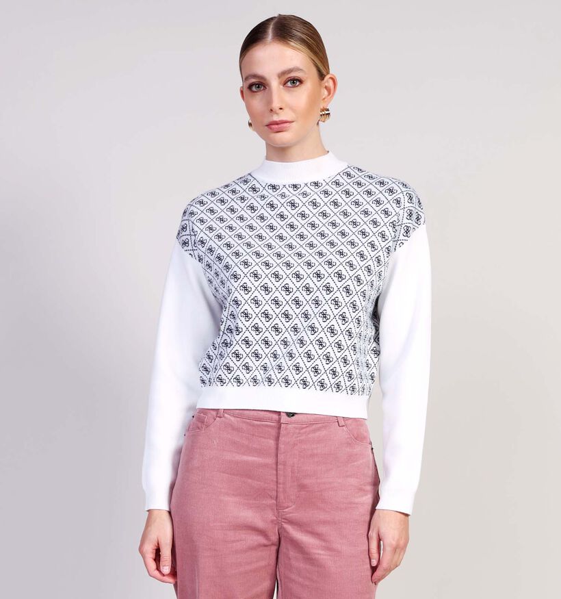 Guess Blauwe/Witte Pull voor dames (364394)