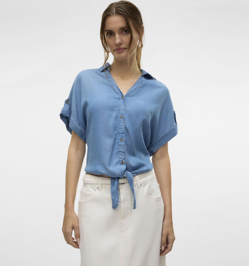 Vero Moda Fleur Blauwe Blouse voor dames (369411)