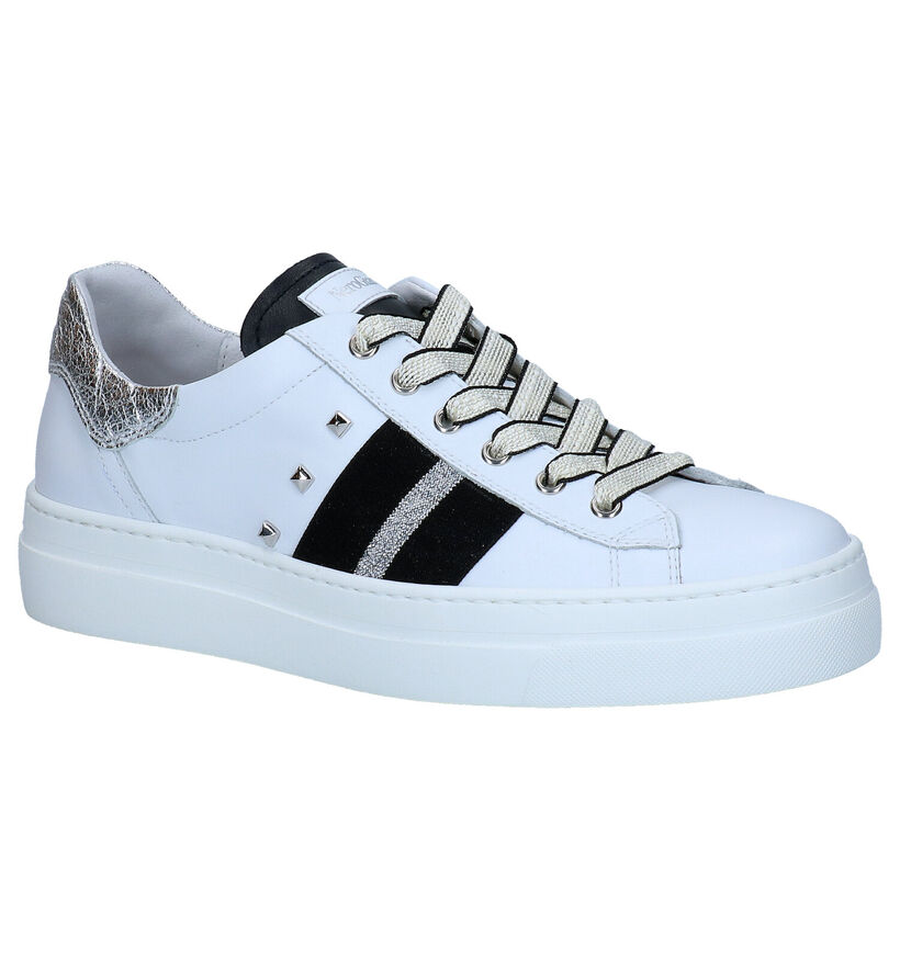 NeroGiardini Witte Sneakers in leer (290046)