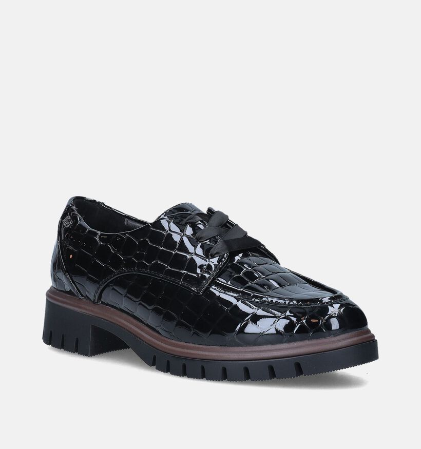 Regarde Le Ciel Brianna-01 Chaussures à lacets en Noir pour femmes (347262)