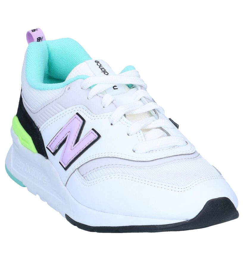 Witte Sneakers New Balance CM997 in kunstleer (264171)