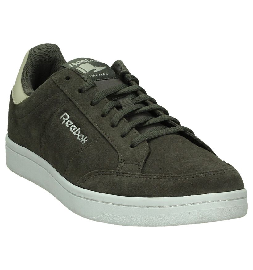 Reebok Baskets basses en Gris foncé en imitation cuir (199491)