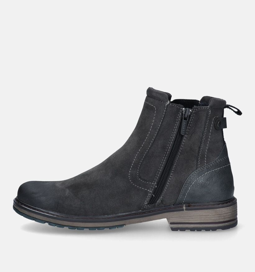 Mustang Grijze Chelsea boots voor heren (345483)