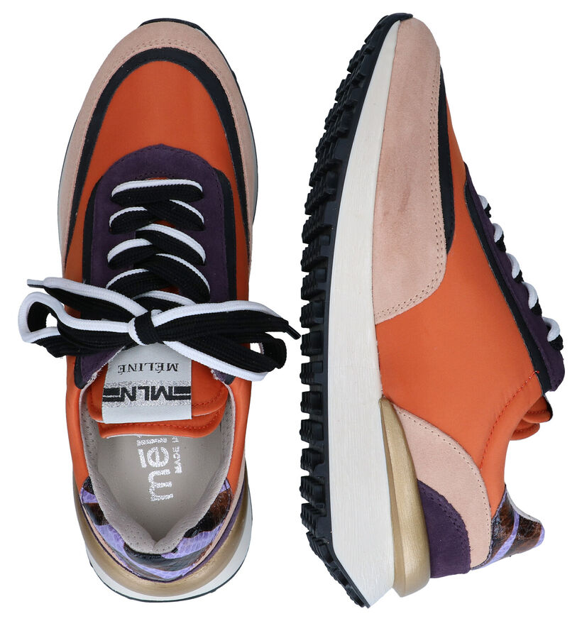 Méliné Sio Multicolor Veterschoenen in nubuck (297815)