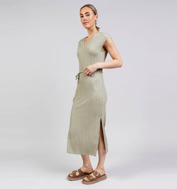 JDY Robes Beige/Vert