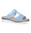 Rieker Blauwe Slippers voor dames (323623)