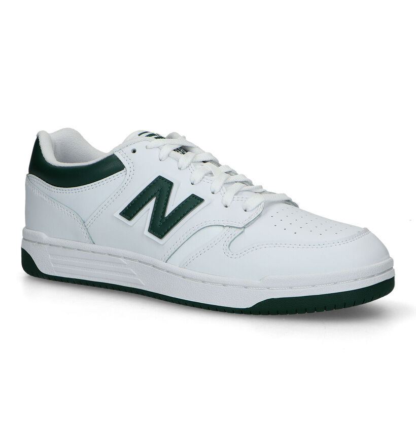 New Balance BB 480 Witte Sneakers voor heren (319181) - geschikt voor steunzolen