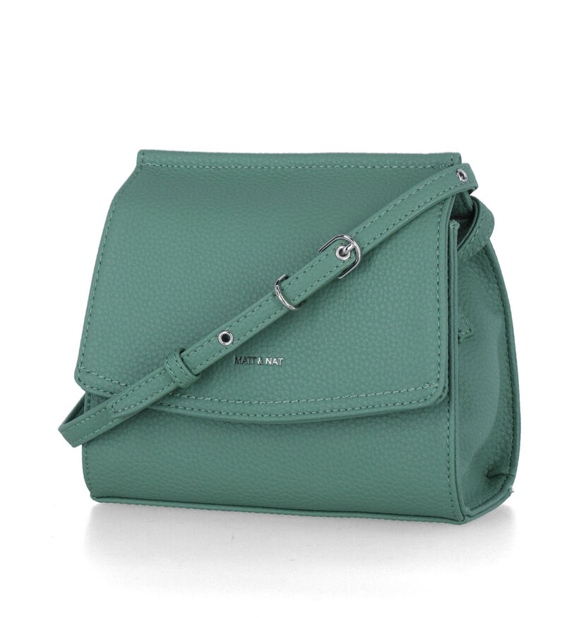 Matt & Nat Erika Blauwe Crossbody Tas in kunstleer (327632)