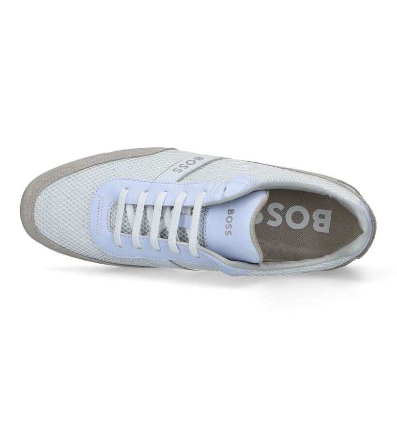 Boss Saturn Low Chaussures à lacets en Blanc pour hommes (320718) - pour semelles orthopédiques