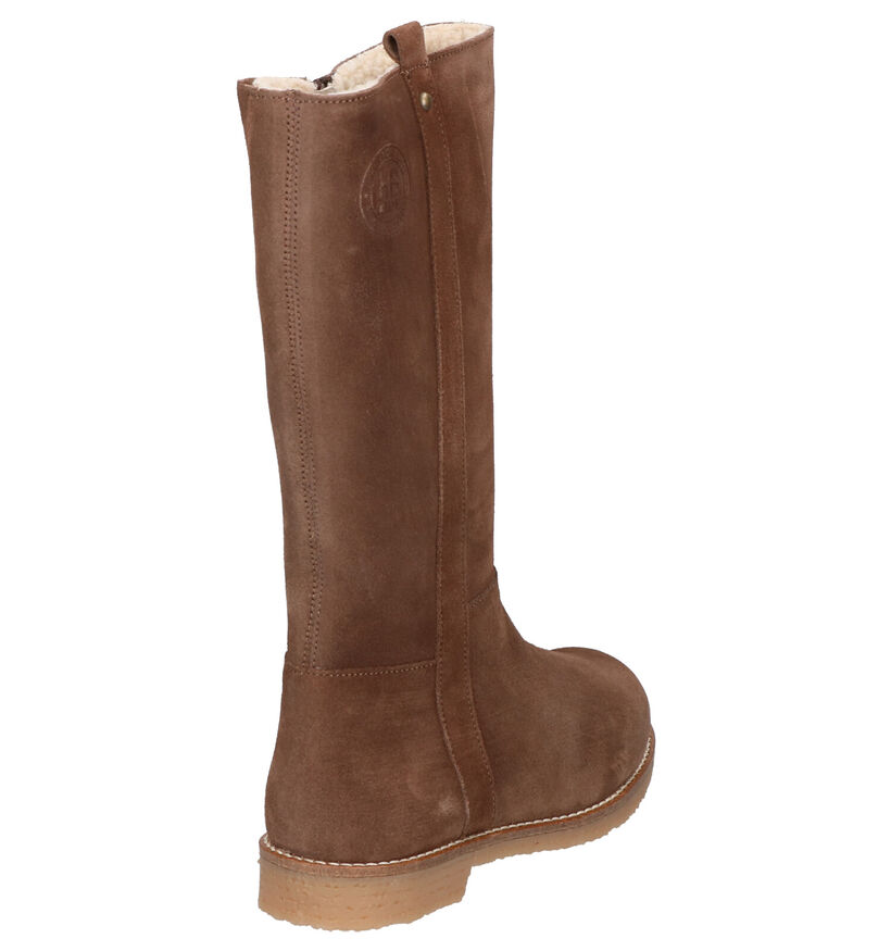 Hampton Bays Bottes hautes en Taupe en daim (260989)