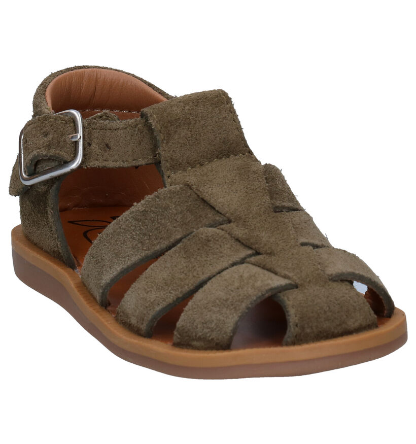 Pom d'Api Poppy Daddy Cognac Sandalen in nubuck (288635)