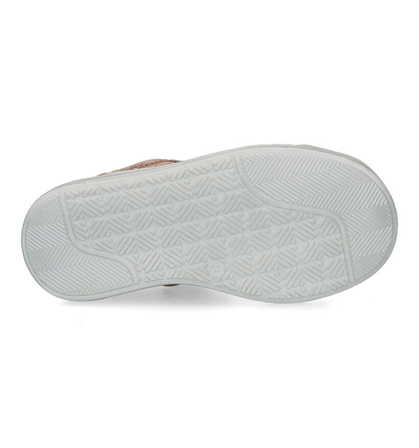 Little David Fara Baskets en Or pour filles (323849) - pour semelles orthopédiques