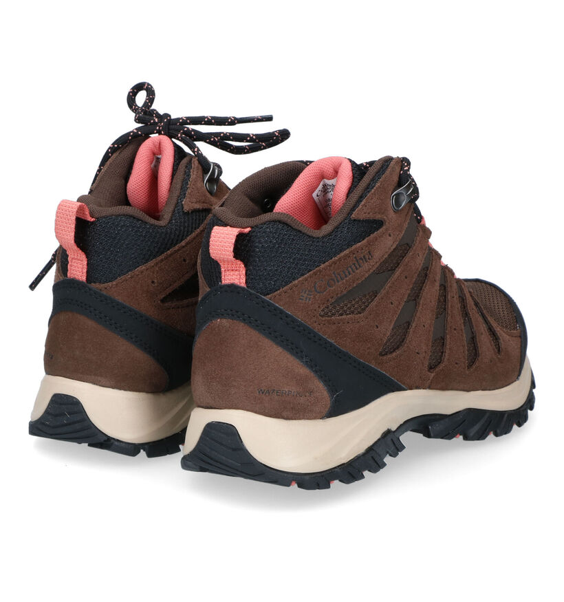 Columbia Redmond III MID Chaussures de randonnée en Brun pour femmes (303808) - pour semelles orthopédiques