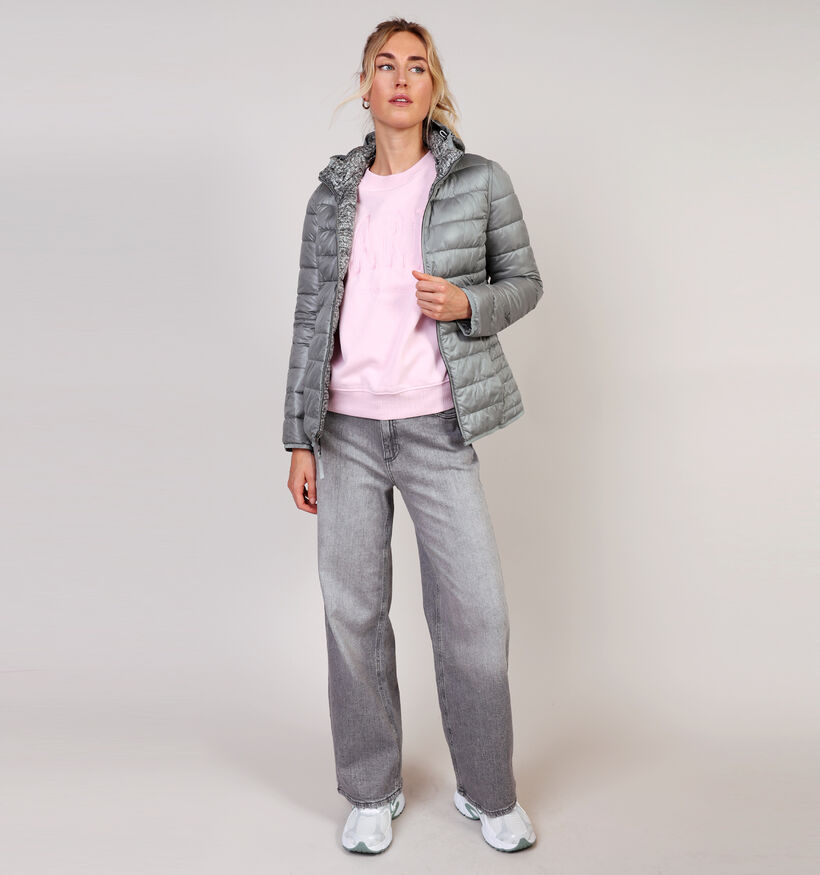 Barbara Lebek Groene Metallic Jas voor dames (362840)