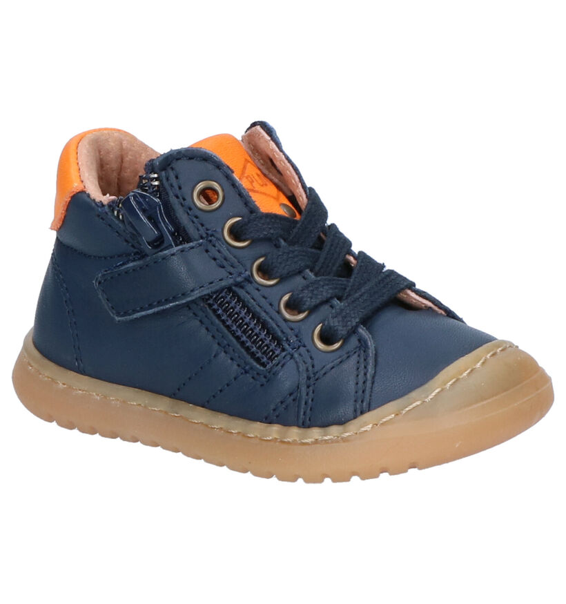 P-L-D-M By Palladium Mador Chaussures en Bleu en cuir (256246)