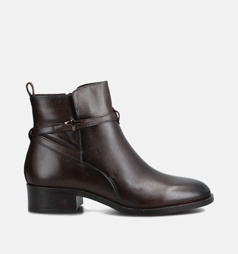 Tamaris Bottines en Brun foncé pour femmes (362757)