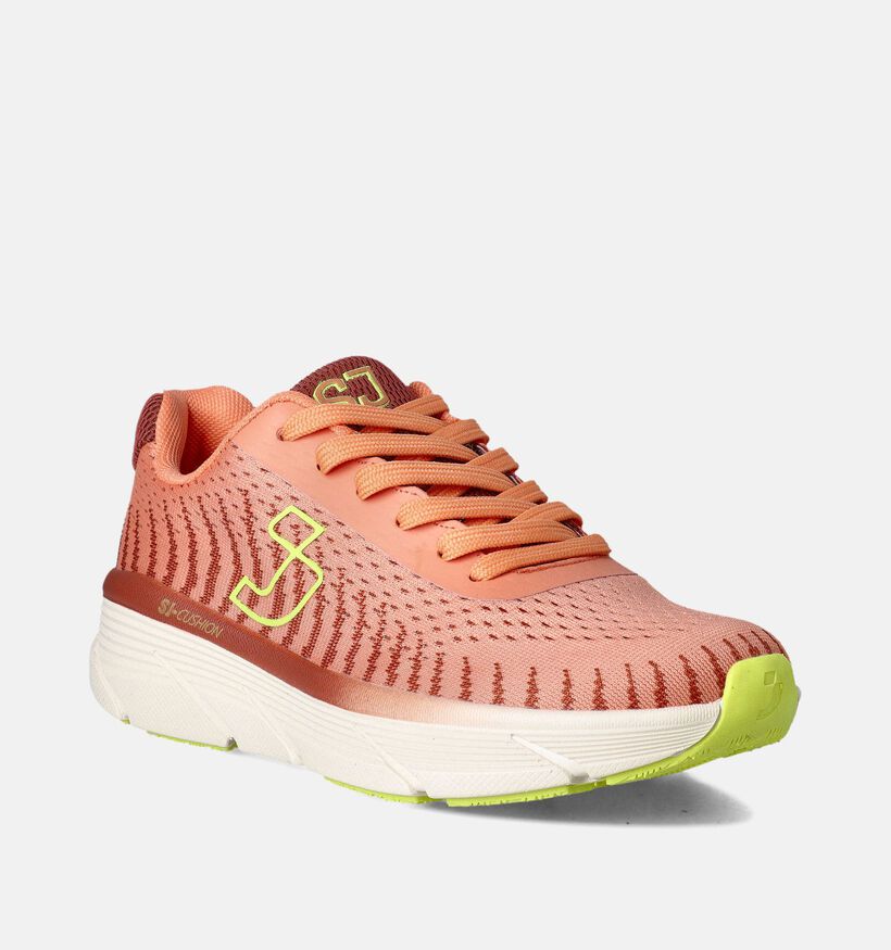 SJ Oranje Sneakers voor dames (354131) - geschikt voor steunzolen