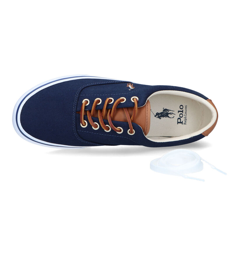 Polo Ralph Lauren Keaton Baskets en Bleu pour hommes (320214)