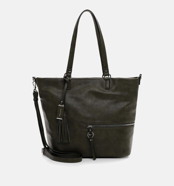 Tamaris Shoppers Zwart/Beige/Cognac/Bruin/Groen