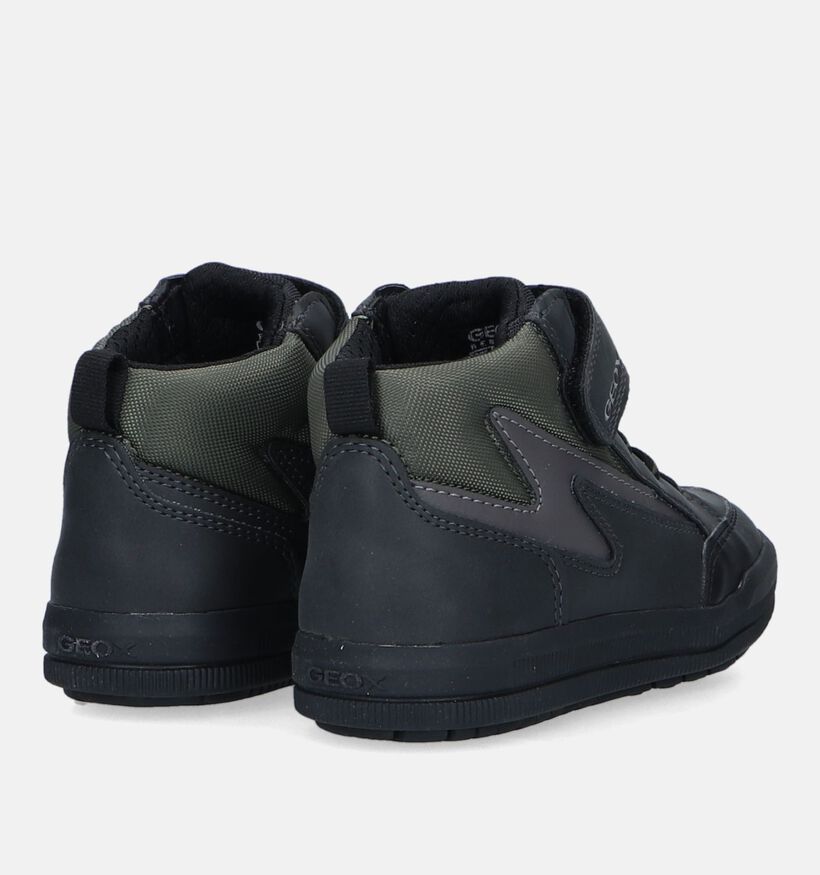 Geox Arzach Zwarte Hoge Sneakers voor jongens (328531) - geschikt voor steunzolen