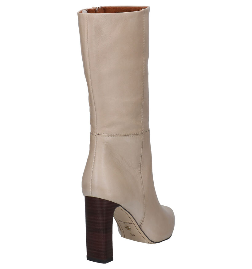 Tamaris TOUCH it Bottes basses en Beige en cuir (286000)