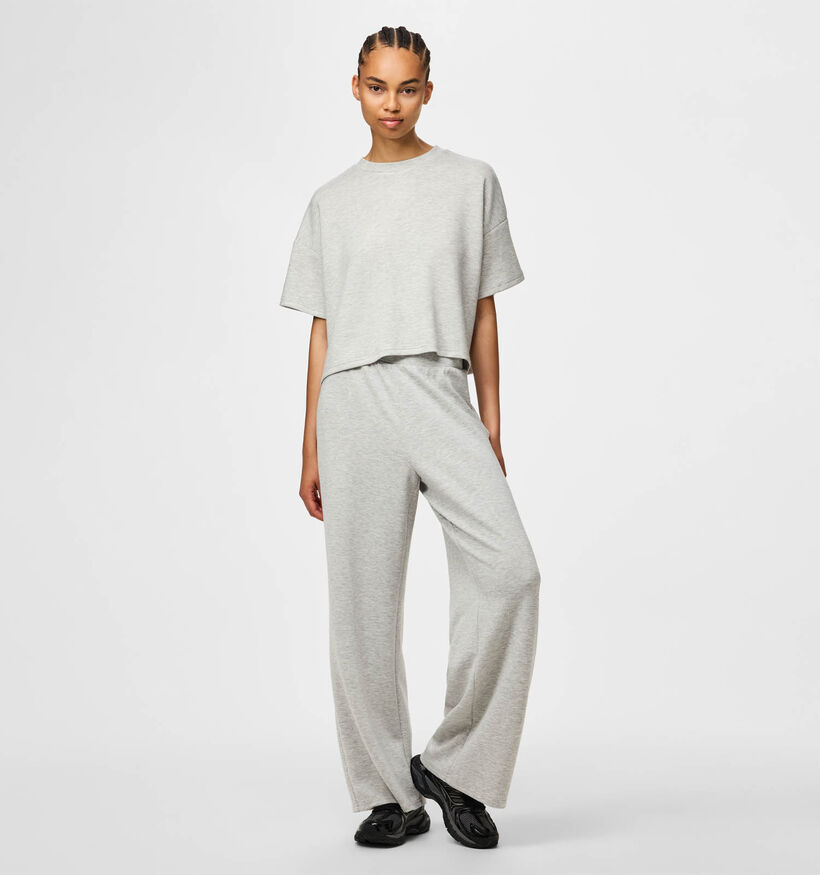 Pieces Polly Grijze Sweater voor dames (374922)