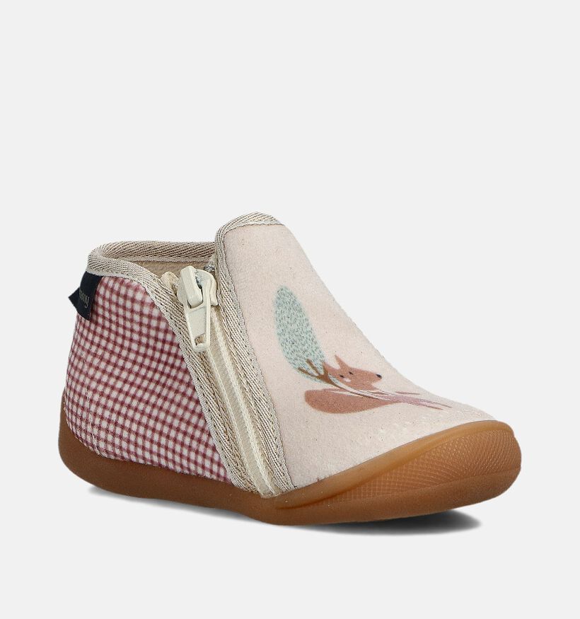 Bellamy Pantoufles fermées en Rose pour filles (364952)