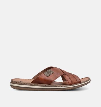 Rieker Nu-pieds Cognac