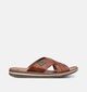 Rieker Nu-pieds en Camel pour hommes (370492)