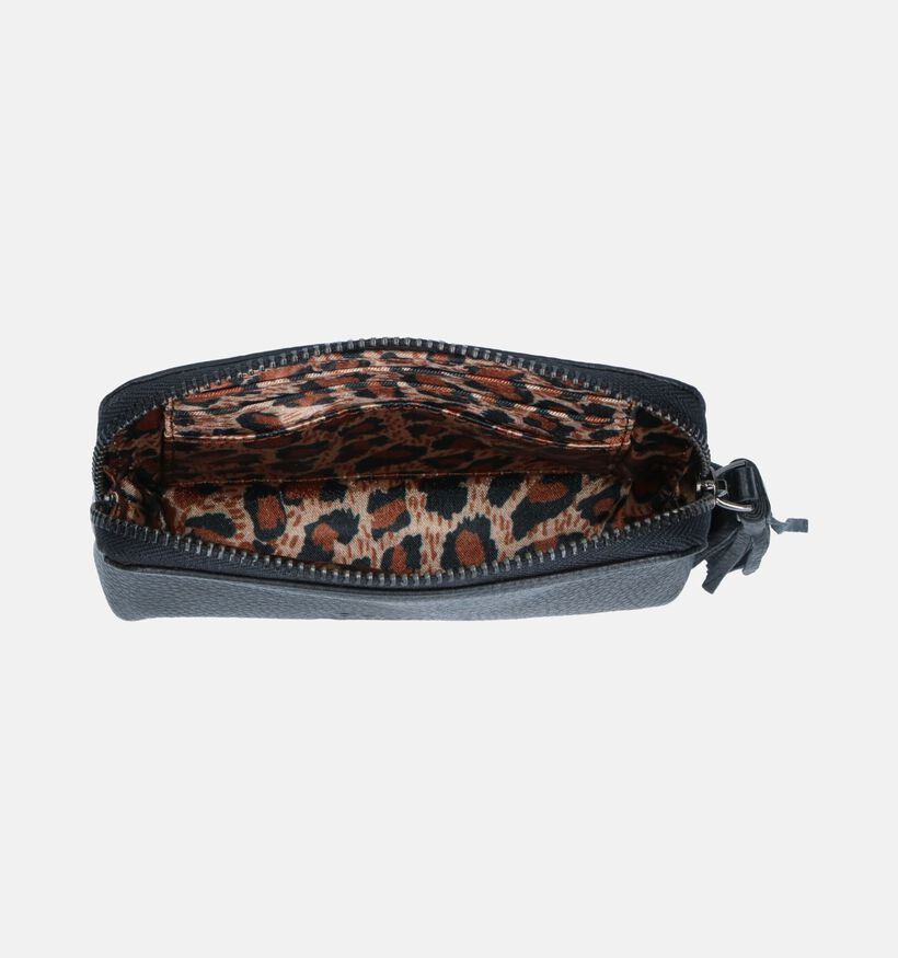 Euro-Leather Porte-monnaie en Noir pour femmes (353513)