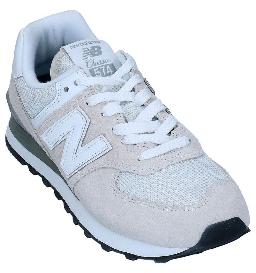 New Balance WL 574 Groene Sneakers voor dames (349411) - geschikt voor steunzolen
