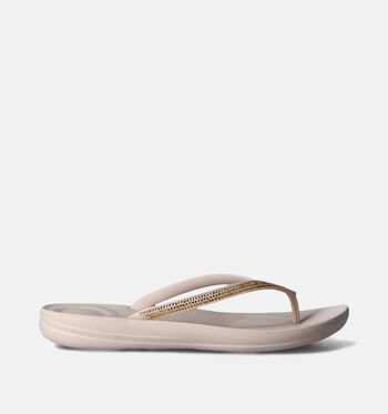 Teenslippers beige