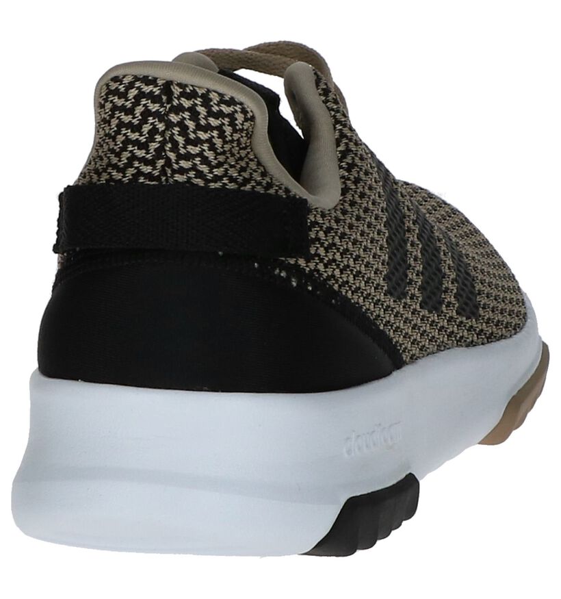 adidas Cloudfoam Racer Zwarte Sneakers in stof (221785)