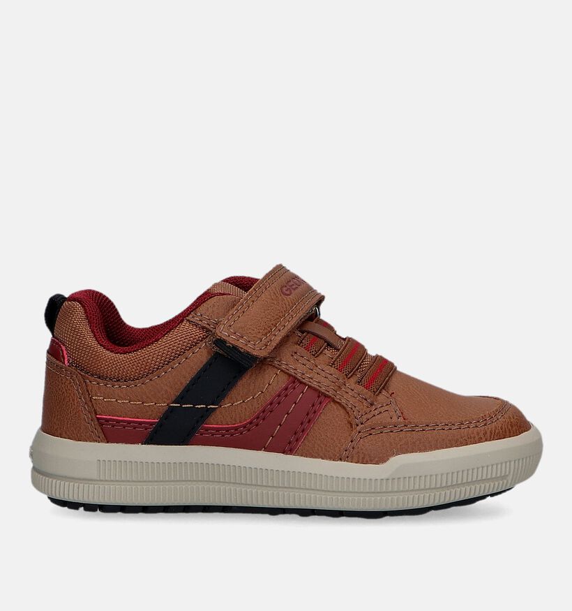 Geox Arzach Cognac Sneakers voor jongens (330061) - geschikt voor steunzolen