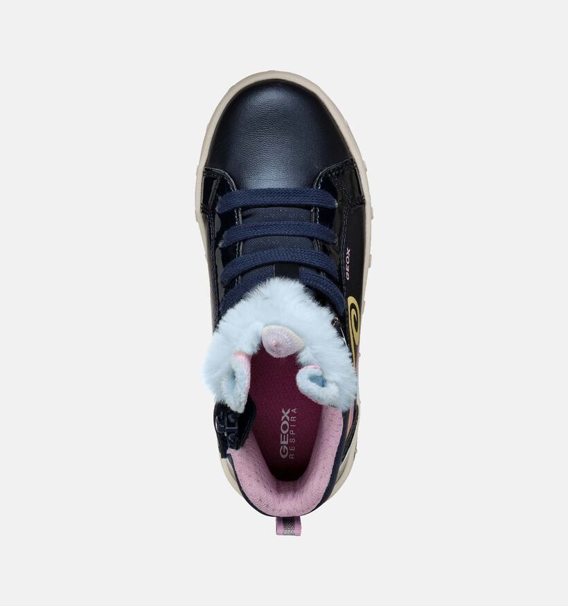 Geox Skylin Chaussures hautes en Bleu pour filles (344537) - pour semelles orthopédiques