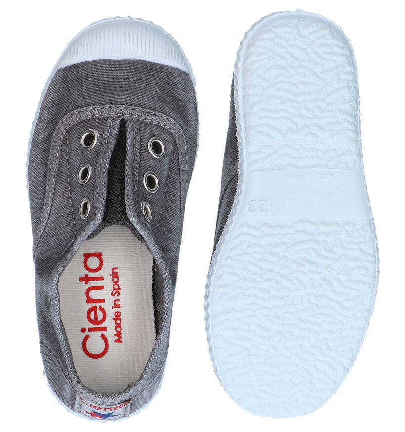 Cienta Blauwe Slip-ons voor jongens, meisjes (340020) - geschikt voor steunzolen