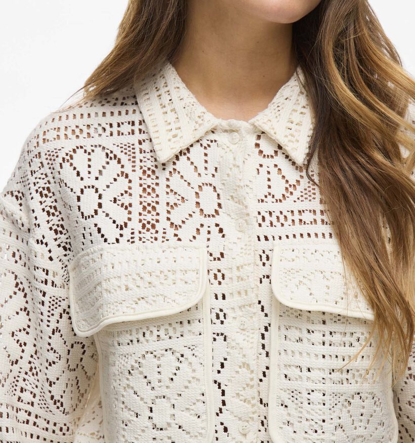 Vila Gilet en Beige pour femmes (368050)