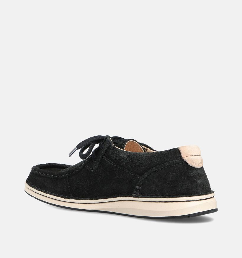 Birkenstock Pasadena Mocassins en Noir pour hommes (360273) - pour semelles orthopédiques