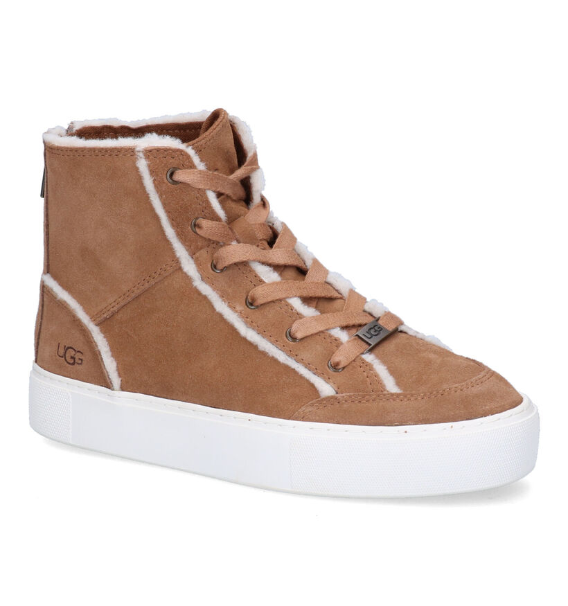 UGG Nuray Cognac Bottines in daim (294548)