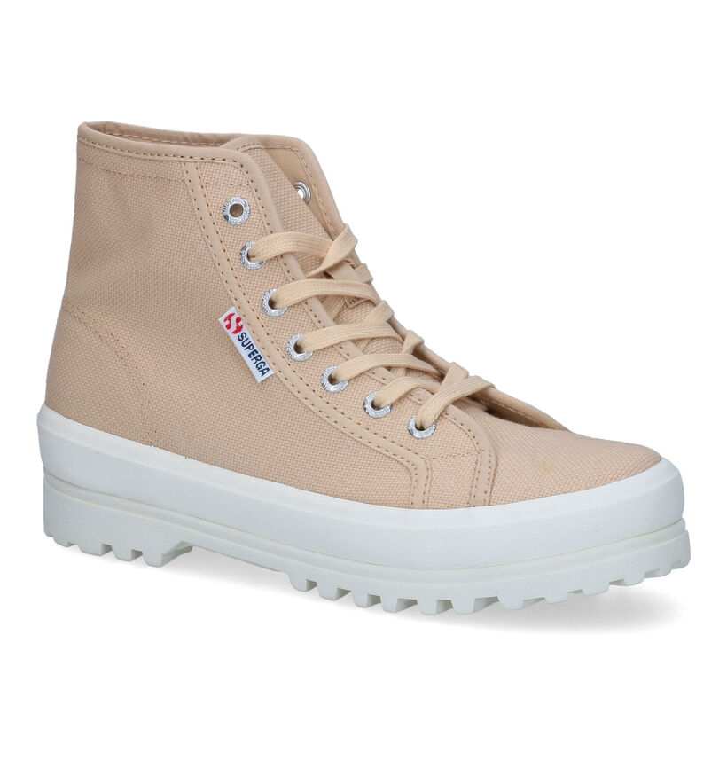 Superga Alpina Baskets en Beige pour femmes (305731)