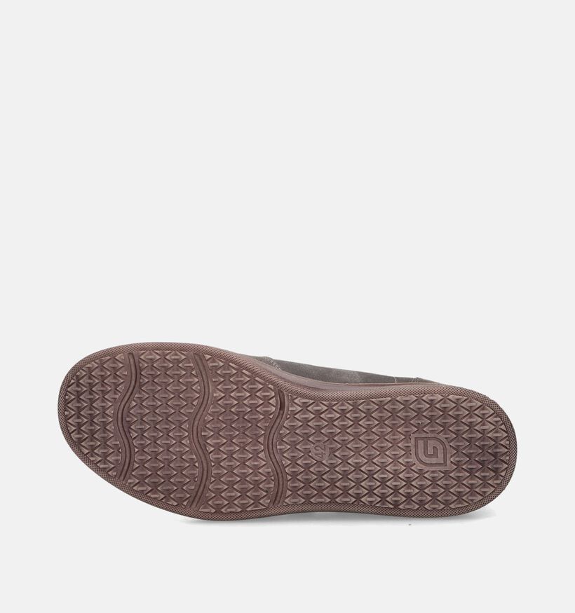 G-Comfort Chaussures confort en Taupe pour hommes (349140) - pour semelles orthopédiques