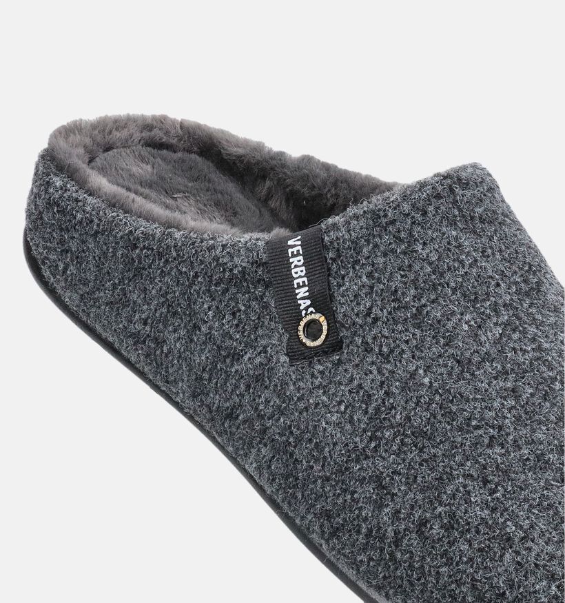 Verbenas Eagle Picos Pet Tone Pantoufles ouvertes en Gris fonc&eacute; pour hommes (379169)