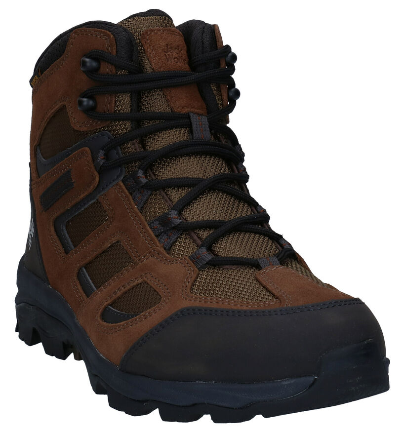 Jack Wolfskin Vojo 3 Texapore Bruine Wandelschoenen voor heren (302186) - geschikt voor steunzolen