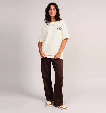 Vero Moda T-shirts Geel/Roze