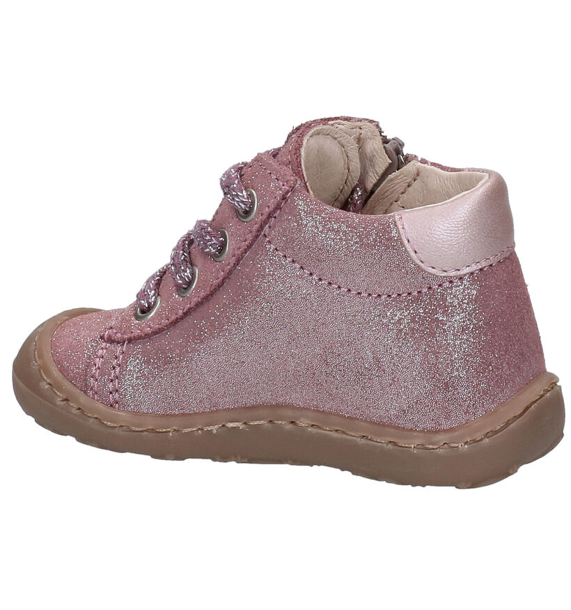 Bopy Jejou Chaussures pour bébé en Rose en cuir (279258)