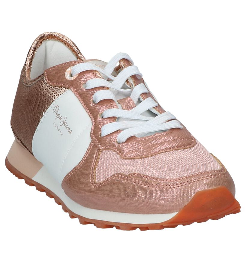 Pepe Jeans Rose Gold Sneakers, , pdp