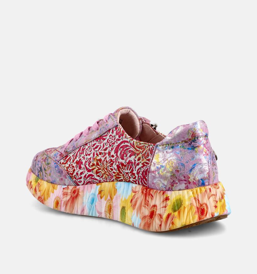 Laura Vita Nikito Roze Casual Sneakers voor dames (373204) - geschikt voor steunzolen