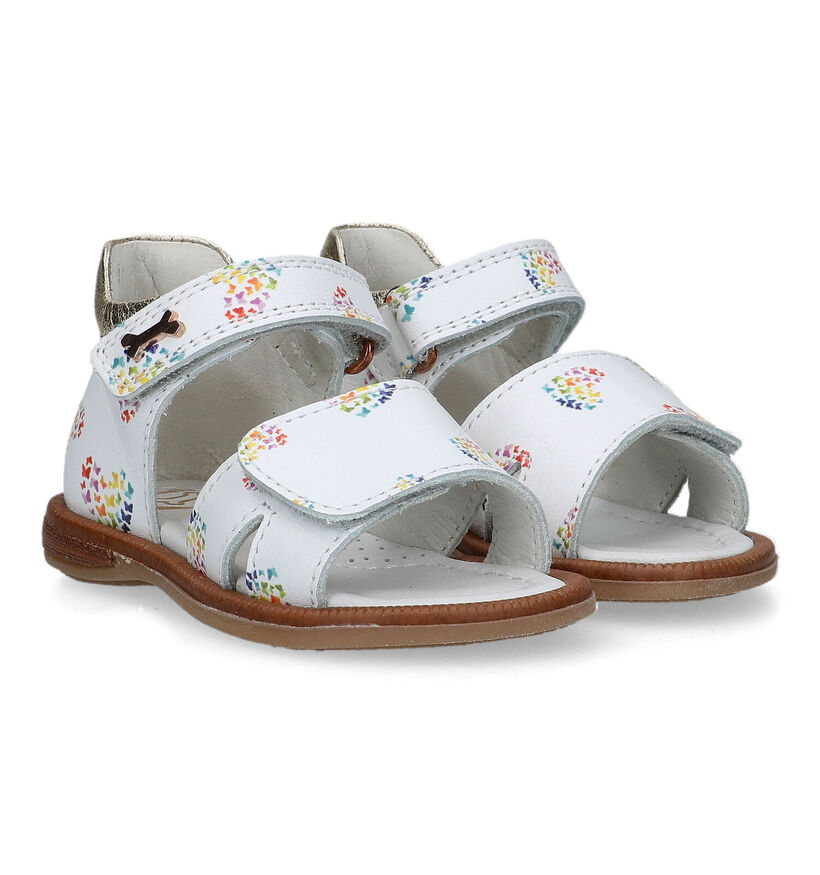 STONES and BONES Ziar Sandales en Blanc pour filles (322066)